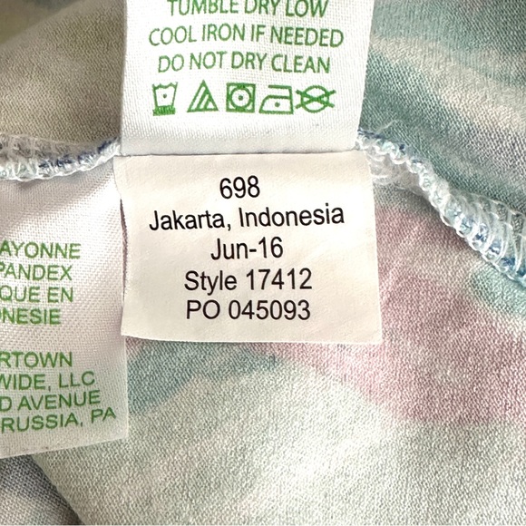 Lilly Pulitzer Sophie Pink Blue Green Tunic Dress Size Small - Picture 10 of 10